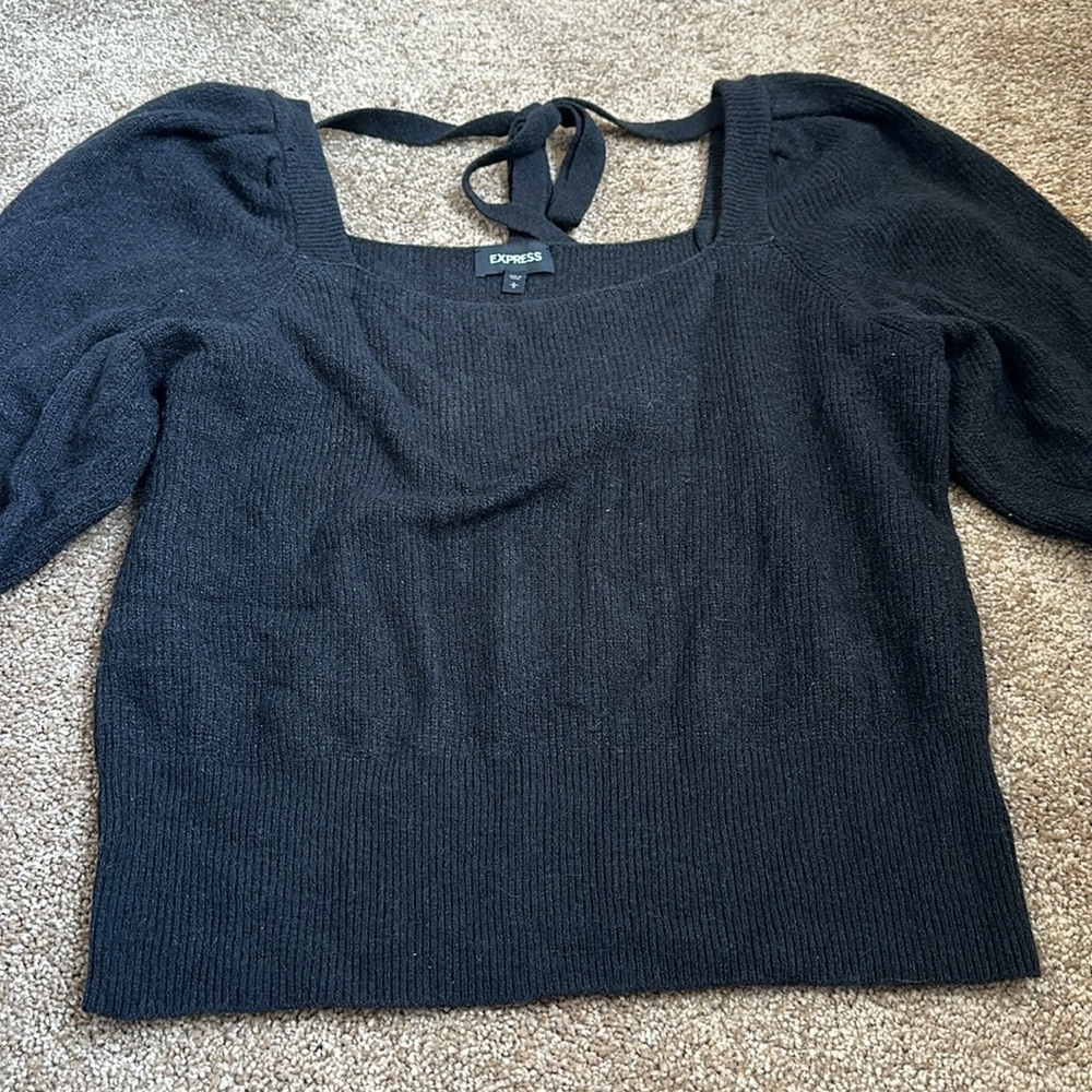 Express Tie-Back Sweater - Picture 5 of 9